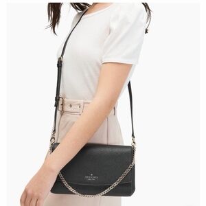 Kate Spade Greer Crossbody Black Leather Bag